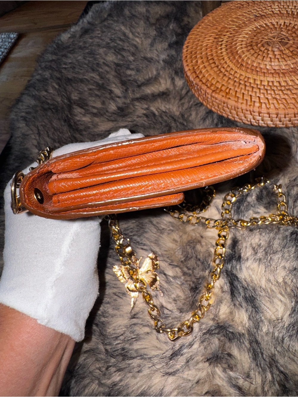Louis Vuitton monogram sarah wallet, converted Crossbody vintage - Picture 6 of 17